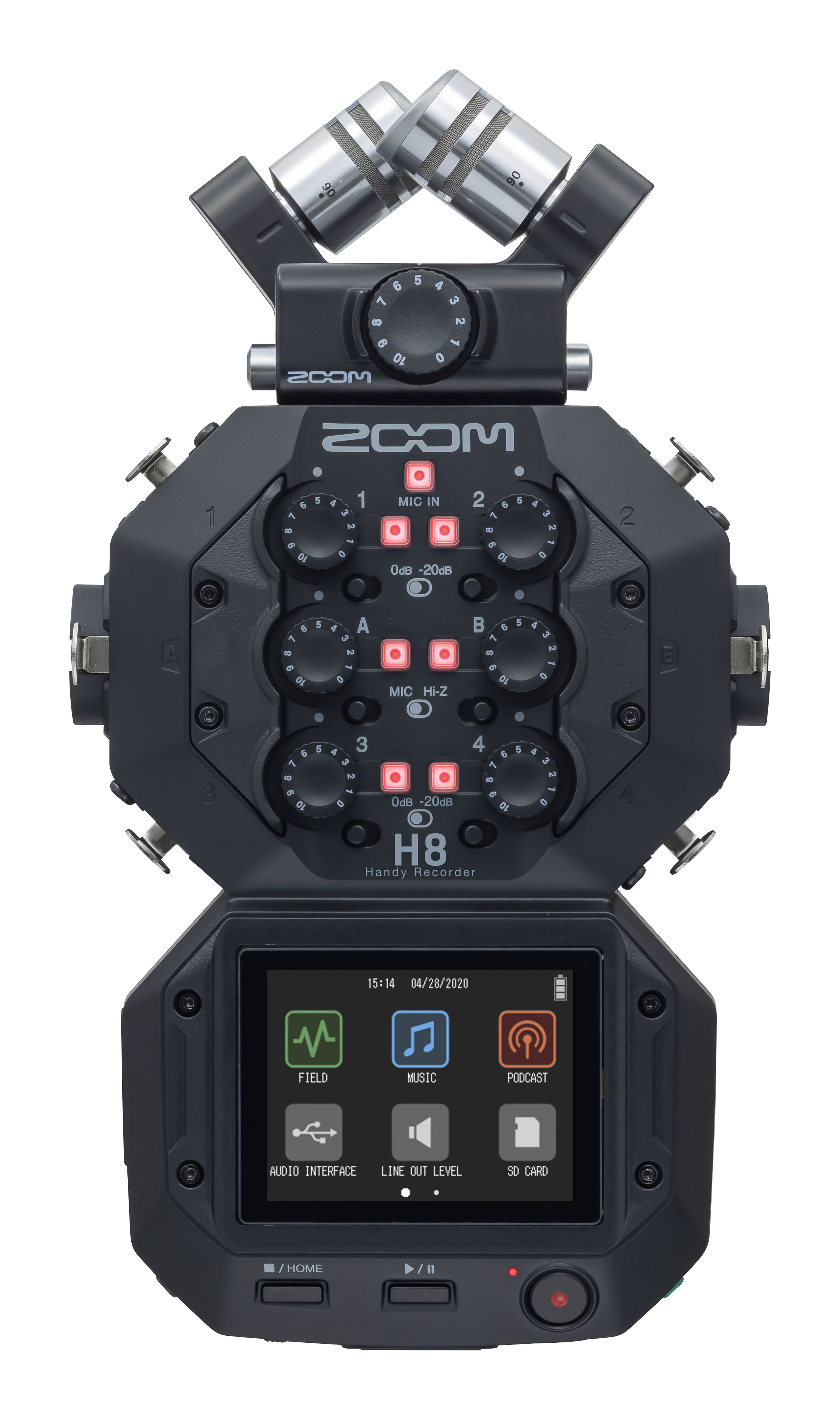 Zoom H8+ms Pack - Mobile Recorder - Variation 6
