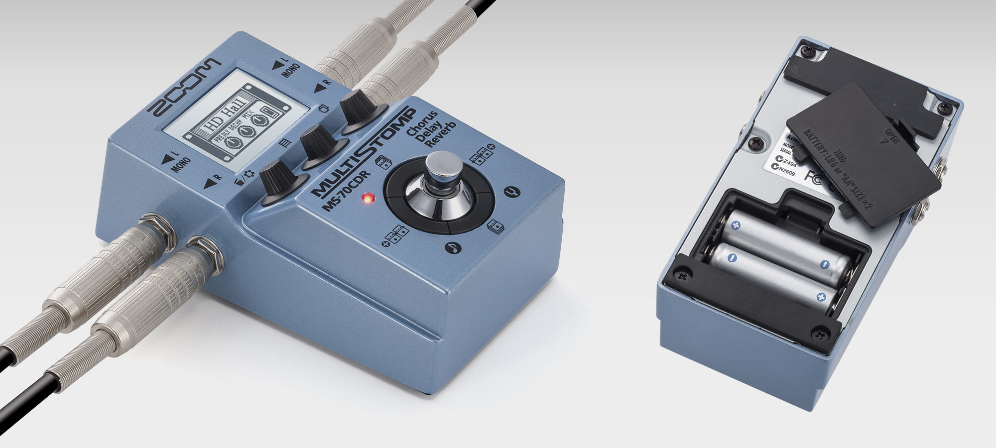 Zoom Ms-70cdr Multistomp - Modulation/Chorus/Flanger/Phaser & Tremolo Effektpedal - Variation 3