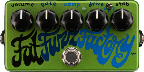 Zvex Fat Fuzz Factory - Overdrive/Distortion/Fuzz Effektpedal - Main picture