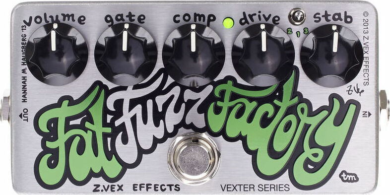 Zvex Fat Fuzz Factory Vexter - Overdrive/Distortion/Fuzz Effektpedal - Main picture
