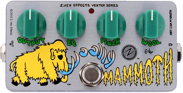 Zvex Germanium Woolly Mammoth Mod Fuzz - Overdrive/Distortion/Fuzz Effektpedal - Main picture