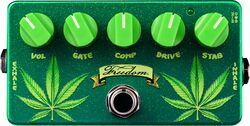 Overdrive/distortion/fuzz effektpedal Zvex Fuzz Factory Cannabis Commemorative USA